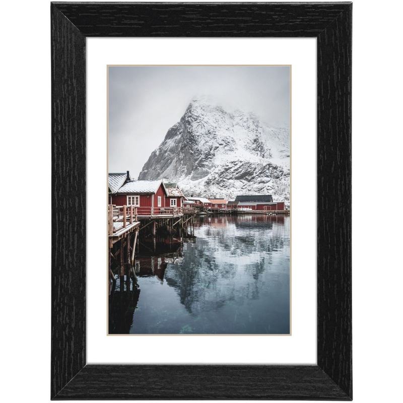 Hama Wooden Frame Oslo Black 20 X 30 cm