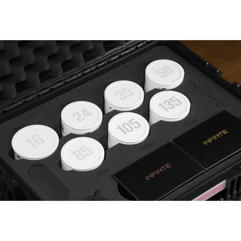 7Artisans Infinte Cinema Kit 7 Lenses + Case White EF-Mount