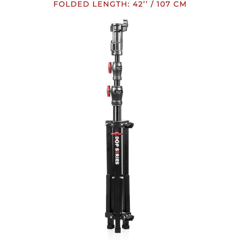 Shape Low Boy Double Riser Stand Black/Chrome 6.4'