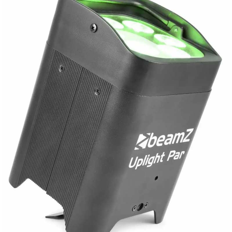 Beamz BBP96S accu Uplight met 6x 12W LED's en draadloze DMX
