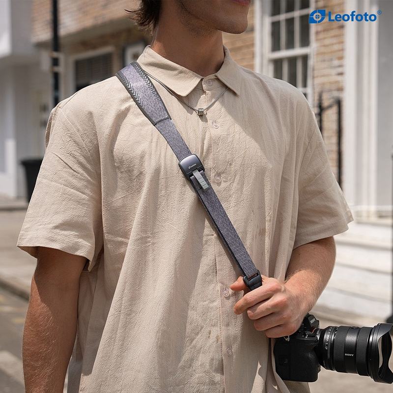 Leofoto Camera Strap Grey