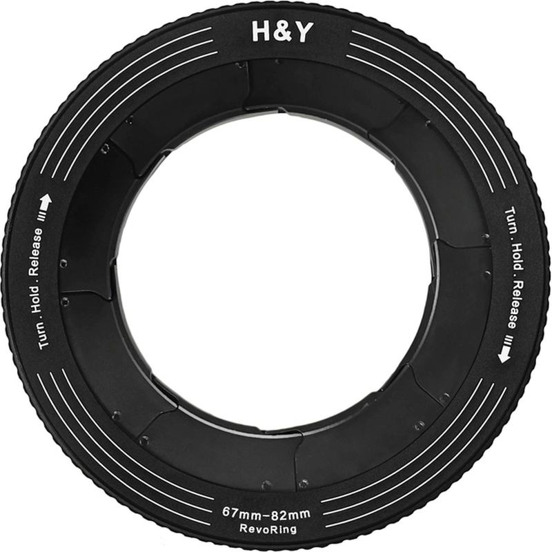H&Y RevoRing 67-82mm Variable Adapter For 82mm Orange
