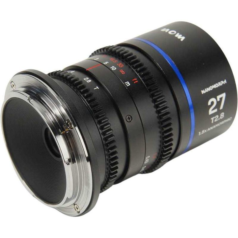 Laowa Nanomorph 27mm T2.8 1.5X S35 (Blue) (Cine) Canon RF