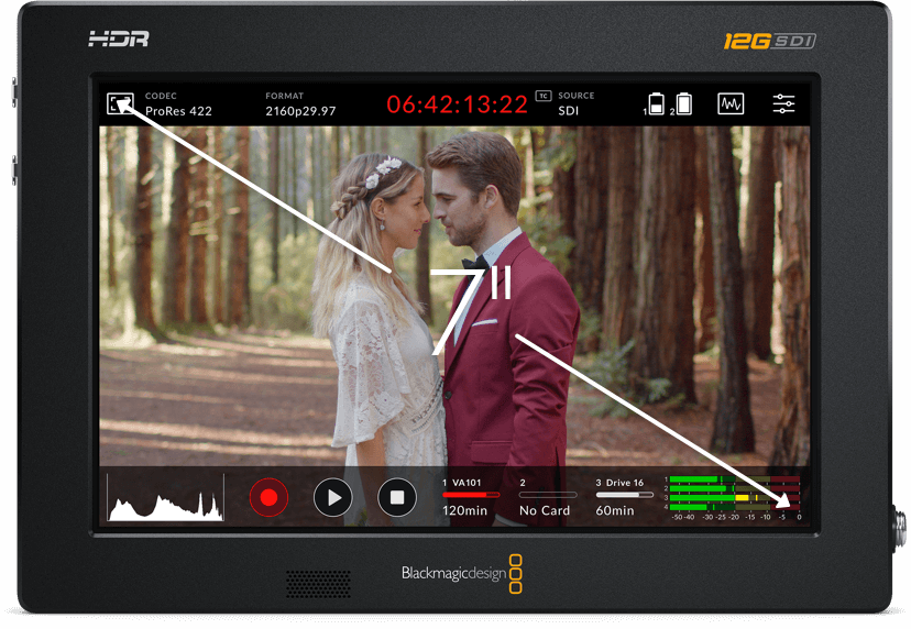 blackmagic video assist occasion