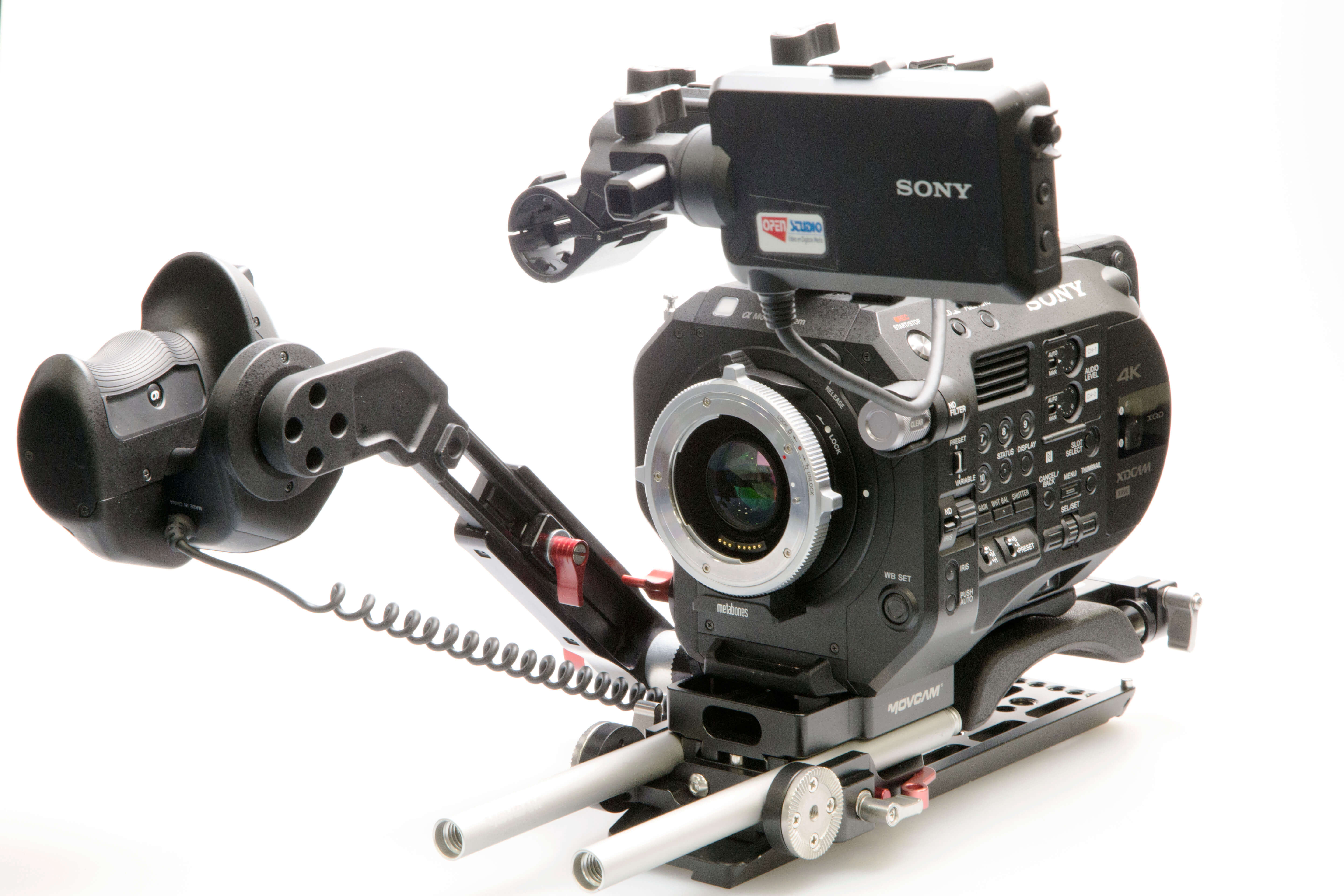 sony fs7 audio