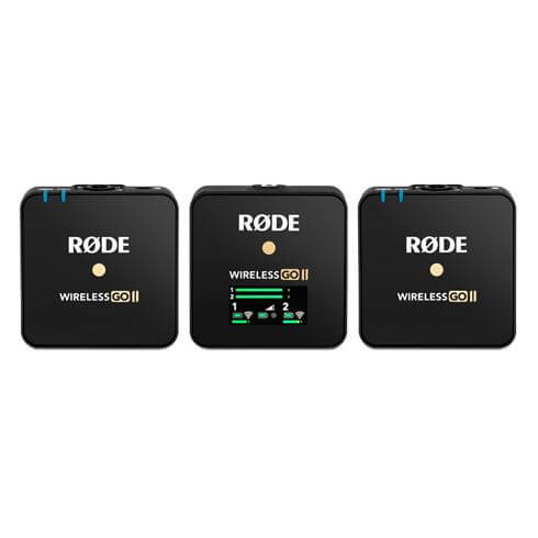 Rode Wireless GO II Dual Channel Wireless Mic | 1 dag huren voor