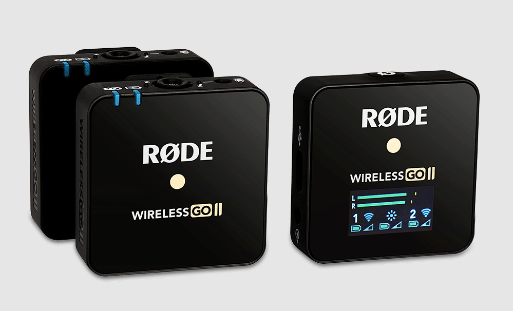 Rode Wireless GO II Dual Channel Wireless Mic | 1 dag huren voor